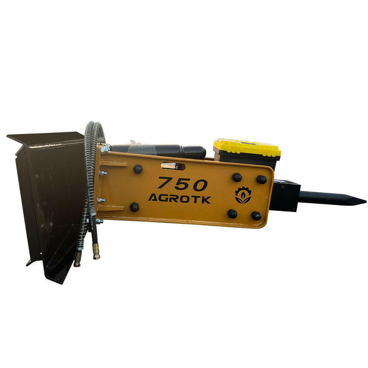 Skid Steer 750 Hydraulic Concrete Breaker For Sale| AGT-SSHH-750A