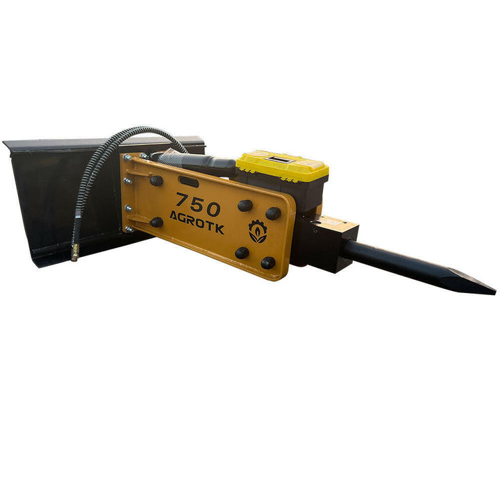 Skid Steer 750 Hydraulic Concrete Breaker For Sale| AGT-SSHH-750A