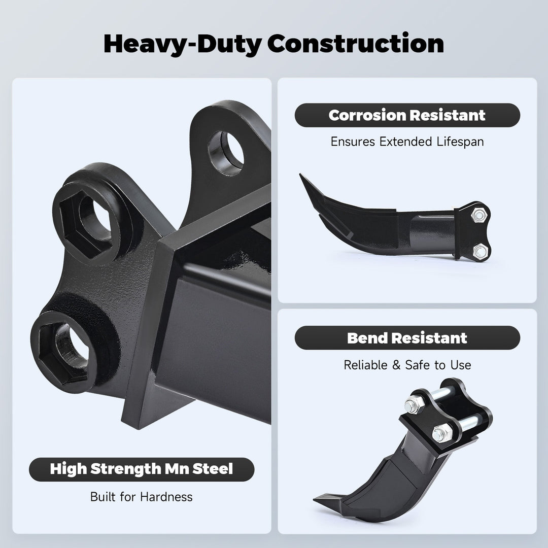 Ripper Mini Excavator Attachment Tool for Tough Soil and Frozen Ground